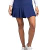 Athleisure Wear Sun Protective UPF 50+ Icefil Cooling Flounce Skort with Back Pockets - 20000