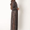 Women's Lustre Long Sleeve Midi Dress
