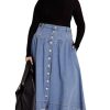Women's Plus Size Skirt - Ari Denim