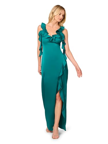 31osryRW9kL.jpg Women's Stretch Satin Long Dress