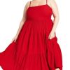 Women's Plus Size Dress - Mystic