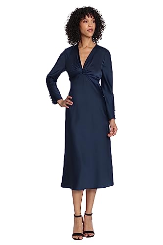 31sDvaq3CPL.jpg Women's Twist V-Neck Bias Skirt Midi