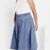 Women's Plus Size Skirt - Ari Denim