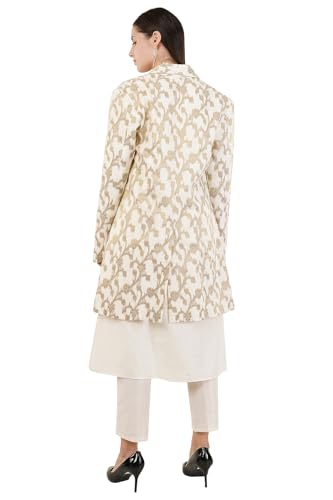 Vedanta Craft Banarasi Zari Long Jacket and kurta with straight Pant.