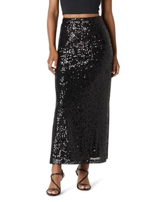 Women's Adela Sequin Maxi Skirt