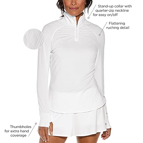 414izIi6s3L.jpg UPF 50+ Women's Arabella Quarter-Zip - Sun Protective