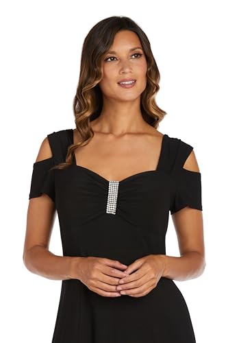 4192fhuFVjL.jpg Womens Embellished Sweetheart Neck Evening Dress