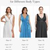 Women Formal Wedding Guest Dress - Shapewear Bridesmaid Dresses Built-in Bra Floor Length Prom Dress with Tie