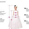 Girls' Off The Shoulder Pageant Dresses Tulle Aline Princess Prom Dress Formal Ball Gowns TF017