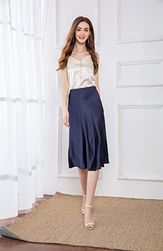100% Mulberry Silk Women Skirt