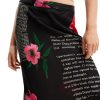 41JQtsH856L.jpg Women's Woman Woven Skirt Long
