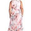 Womens Metallic Maxi Maxi Dress
