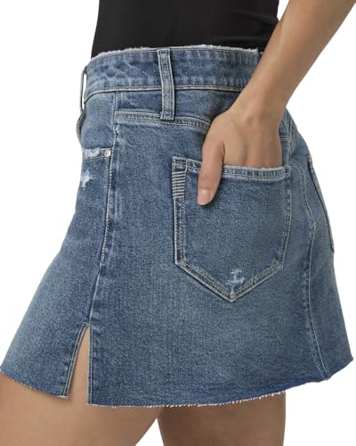 Women's Jessie Skirt Button Front Raw