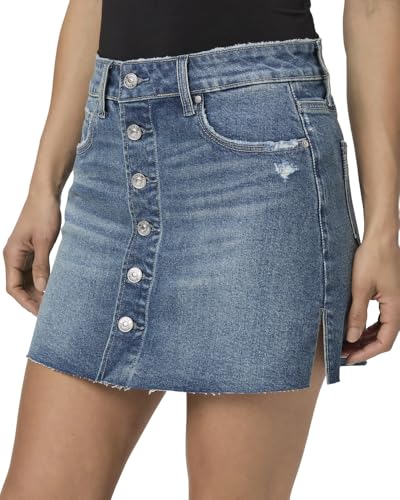 Women's Jessie Skirt Button Front Raw