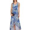 Women's Long Printed Gown