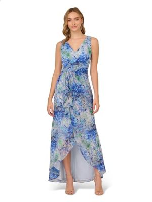 Women's Long Printed Gown