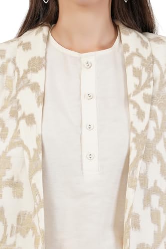 Vedanta Craft Banarasi Zari Long Jacket and kurta with straight Pant.