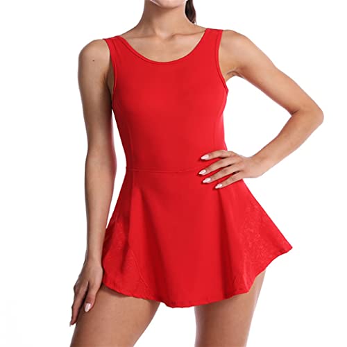 41ZWOzWwNcL.jpg Skirt Sports Tennis Dress Fitness Anti-Empty Fake -Piece Dressshaped Beautiful Back Tennis Skirt Sport Dress
