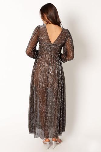 Women's Lustre Long Sleeve Midi Dress