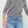 Women’s Essential Crewneck Sweater 100% Pure Cashmere Classic Long Sleeve Pullover