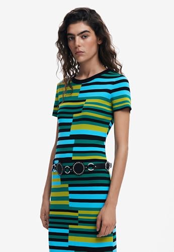41ejiGZY-1L.jpg Women's Striped Long Dress