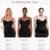 Women's Summer Maxi Dress - Shapewear Long Formal Cocktail Party Dresses Ruched Bodycon Dress