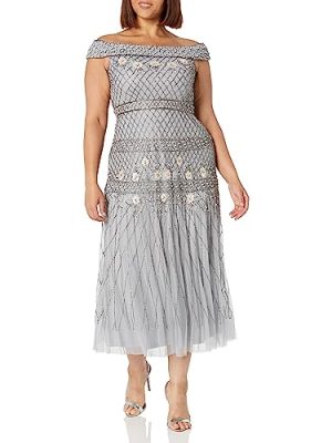 Women's Beaded Long Dress
