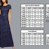 Women's Long Cap Sleeve Side Ruched Gown (Petite and Regular Sizes)
