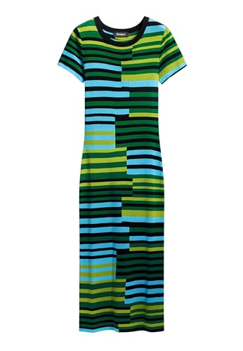 41r7SX7kWaL.jpg Women's Striped Long Dress