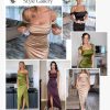Womens Shapewear Maxi Dress Multi Way Wear Off The Shoulder Bodycon Long Cocktail Formal Dresses