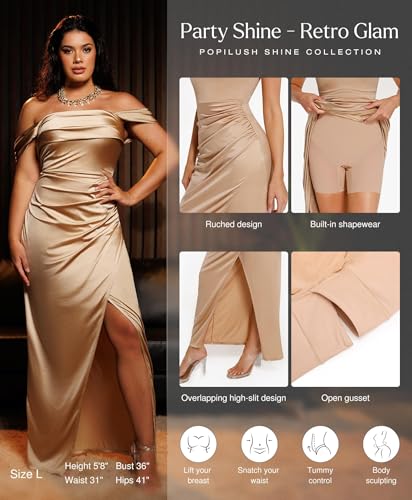 Womens Shapewear Maxi Dress Multi Way Wear Off The Shoulder Bodycon Long Cocktail Formal Dresses