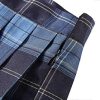 Women's Uniforms Plaid Pleated Mini Skirt