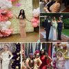 Women One Shoulder 1920s Plus Size Formal Dress Tassels Sleeve Sequins Gatsby Maxi Evening Gown