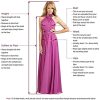 Women's Sparkly Sequin Prom Ball Gown with Pockets Long Sleeve Satin Formal Evening Dress with Slit YMS224