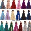Prom Dresses Long A Line with Pockets Formal Evening Ball Gowns Side Slit Glitter Party Dress