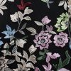 Women's Long Sleeveless Embroidered A-line Dress